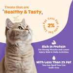 Load image into Gallery viewer, Basil Purrfect Dental Sticks for Cats – Tuna & Cranberry (44g)