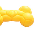 Load image into Gallery viewer, EE Toys Durable Yellow Rubber Bone Dog Toy