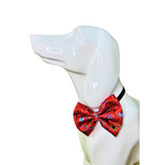 Load image into Gallery viewer, Smarty Pet Designer Pet Bow Tie – Adjustable Elastic Collar Attachment for Dogs & Cats