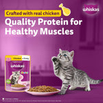 Load image into Gallery viewer, Whiskas Kitten Chicken Gravy 80Gm