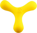 Load image into Gallery viewer, EE Toys Squeaky Triangle Dart Dog Toy | Interactive Boomerang Fetch Chew Toy