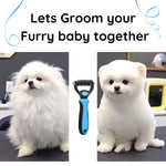 Load image into Gallery viewer, Nunbell Professional Dual-Sided Pet Dematting & Deshedding Rake