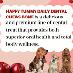 Load image into Gallery viewer, Happy Tummy Dental Chews for Dogs (7 in 1) - 150g