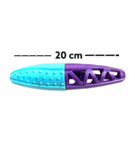 Load image into Gallery viewer, Holy Paws Fun ‘N’ Play Dual-Textured Rubber Dog Toy Stick