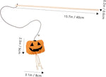 Load image into Gallery viewer, SmartyPet Halloween Pumpkin Cat Teaser Wand