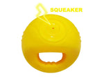 Load image into Gallery viewer, EE Toys Squeaky Ball with Handle