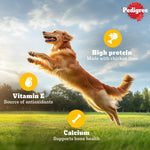 Load image into Gallery viewer, Pedigree Tasty Jerky Chicken Flavour 70gm