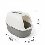 Load image into Gallery viewer, Tilting Heads Premium Hooded Cat Litter Box (LB001)