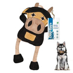 Load image into Gallery viewer, Oye Bark "Billy Buffalo" Durable Leather Dog Toy