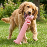 Load image into Gallery viewer, EE Toys Natural Latex Squeaky Pink Pig Dog Toy