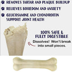 Load image into Gallery viewer, Smartypet Rawhide Bone 4inch 4pcs