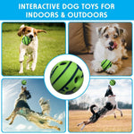Load image into Gallery viewer, Wobble Giggle Sound Ball – Interactive Treat-Dispensing & Noisemaker Toy for Dogs