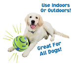Load image into Gallery viewer, Wobble Giggle Sound Ball – Interactive Treat-Dispensing & Noisemaker Toy for Dogs