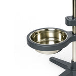 Load image into Gallery viewer, Adjustable Elevated Double Pet Bowl Stand for Cats & Dogs