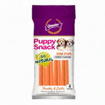 Load image into Gallery viewer, Gnawlers Puppy Snack Star Stick Dog Treat – Cheese Flavor (80gm)