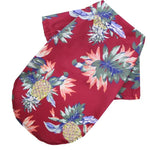 Load image into Gallery viewer, Tropical Hawaiian Dog Shirt – Soft Chiffon Summer Pet Clothes for Small & Medium Dogs & Cats