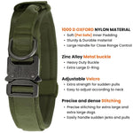 Load image into Gallery viewer, Heavy-Duty Tactical Dog Collar with Control Handle & Quick-Release
