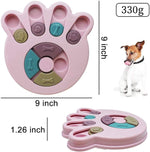 Load image into Gallery viewer, Interactive Paw-Shaped Dog Puzzle Toy | Slow Feeder & Mental Enrichment Game