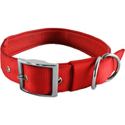 Premium Padded Plain Nylon Dog Collar | Heavy-Duty & Comfortable