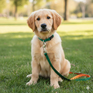 10mm Silky Dual Color Leash & Collar Set with Bell for Pets