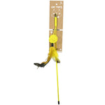 Load image into Gallery viewer, Cat Teasing Plastic Stick with Rattan Ball
