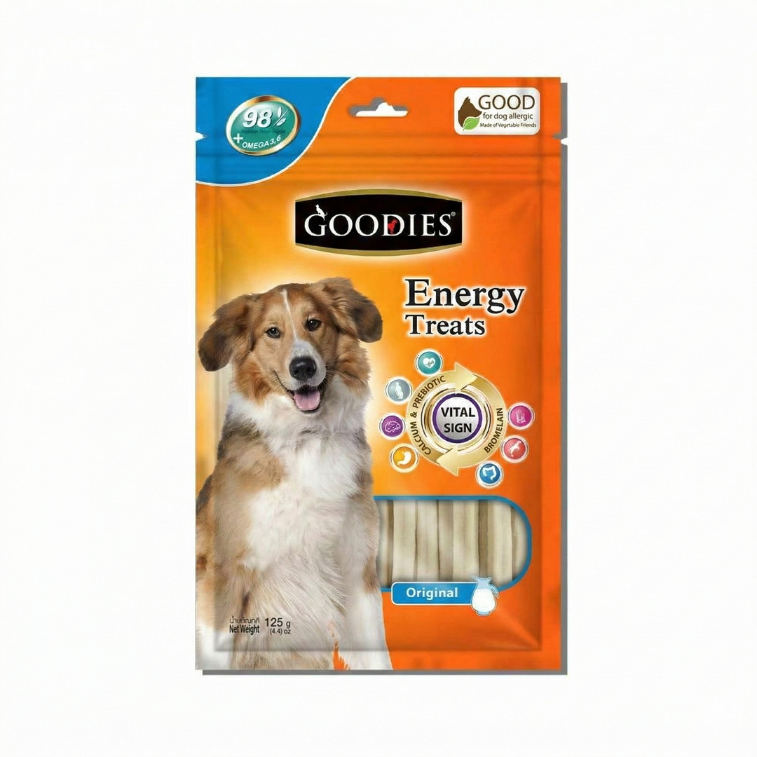 Goodies Energy Dog Treats – Original Calcium Sticks