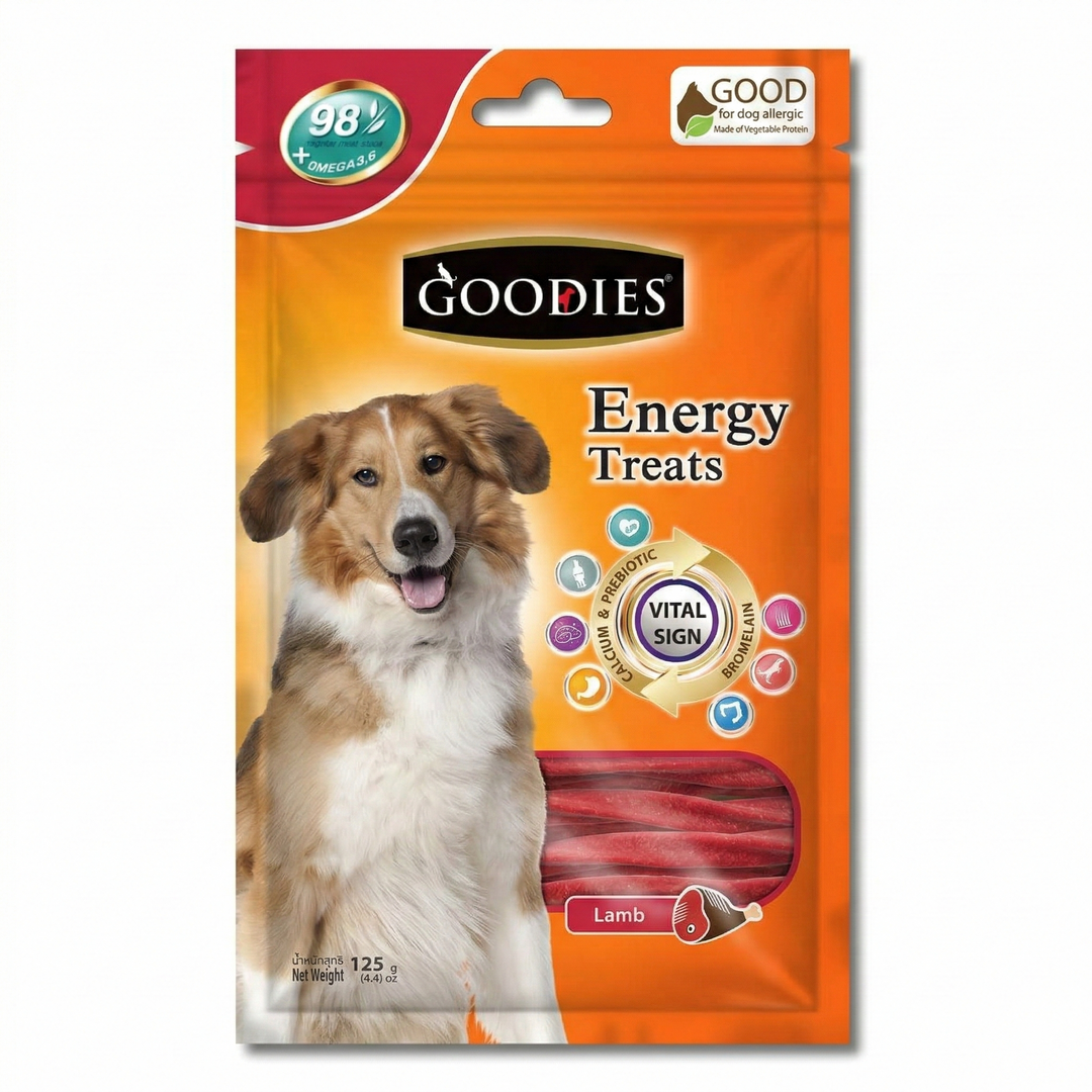 Goodies Energy Dog Treats – Lamb Flavor