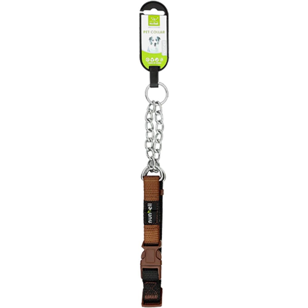 Nunbell Adjustable Half-Choke Dog Training Collar