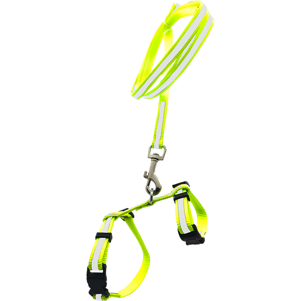 10mm - Reflective Cat Harness & Leash Set