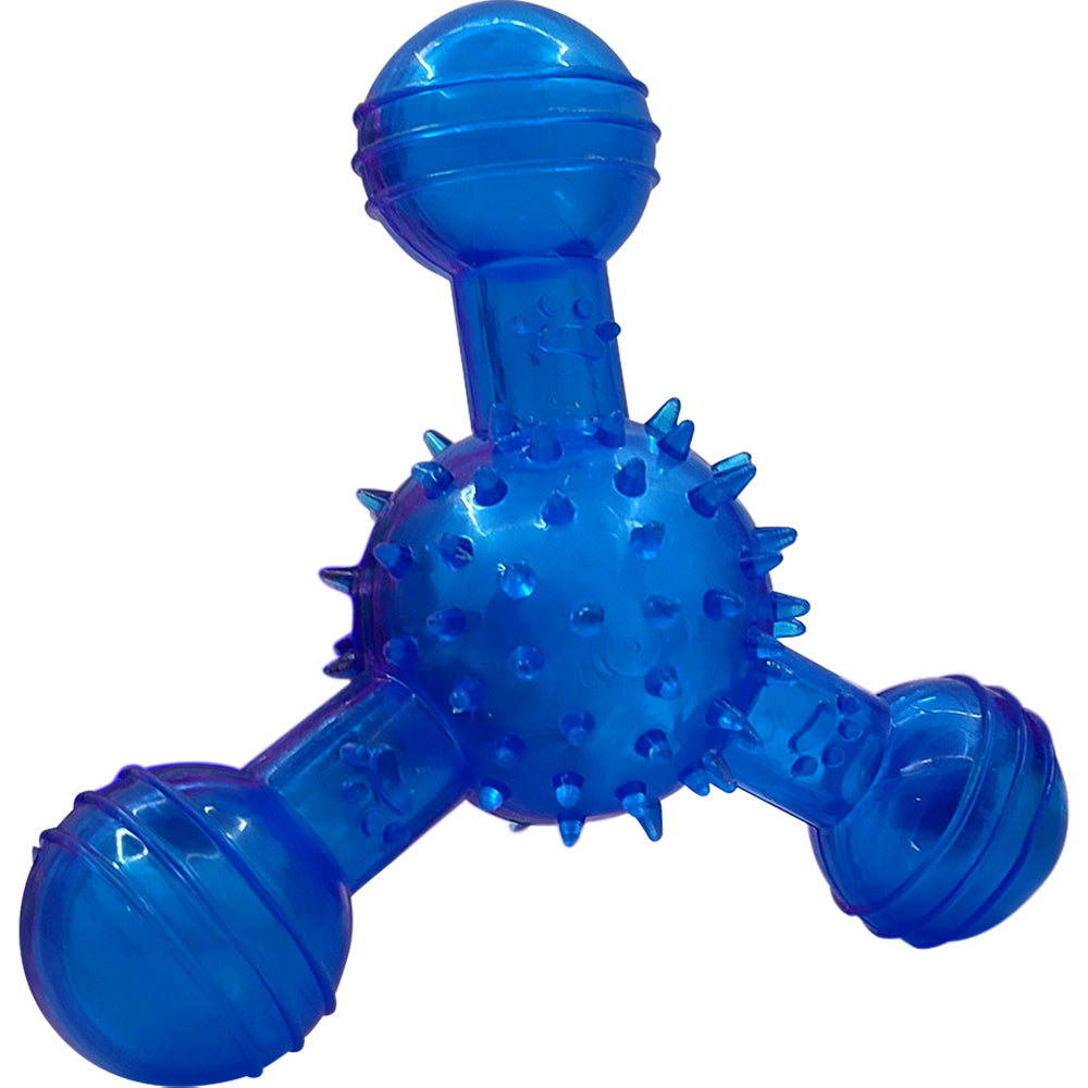 Spike Triangular Interactive Dog Chew Toy