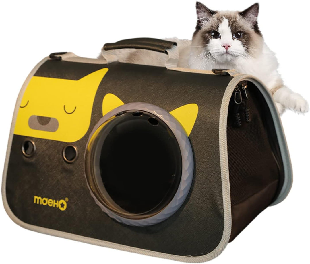 Premium 16" Breathable Pet Carrier Bag with Bubble Window