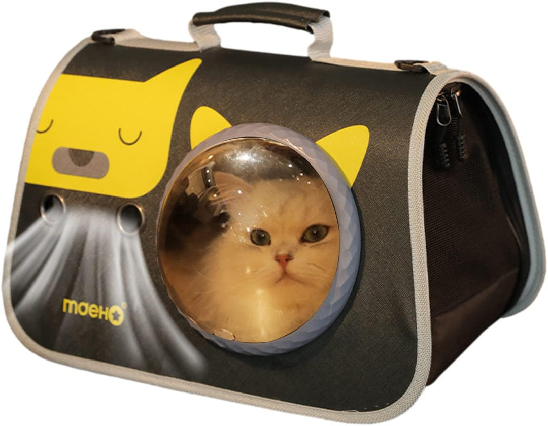 Premium 16" Breathable Pet Carrier Bag with Bubble Window