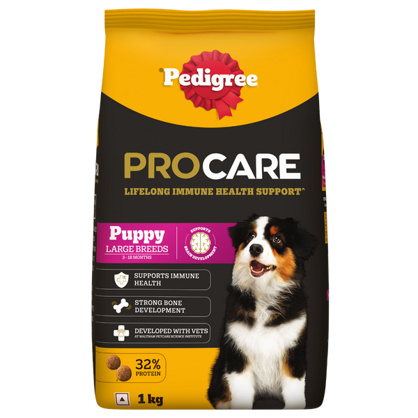 Pedigree PRO Care Puppy Large Breed Dry Dog Food