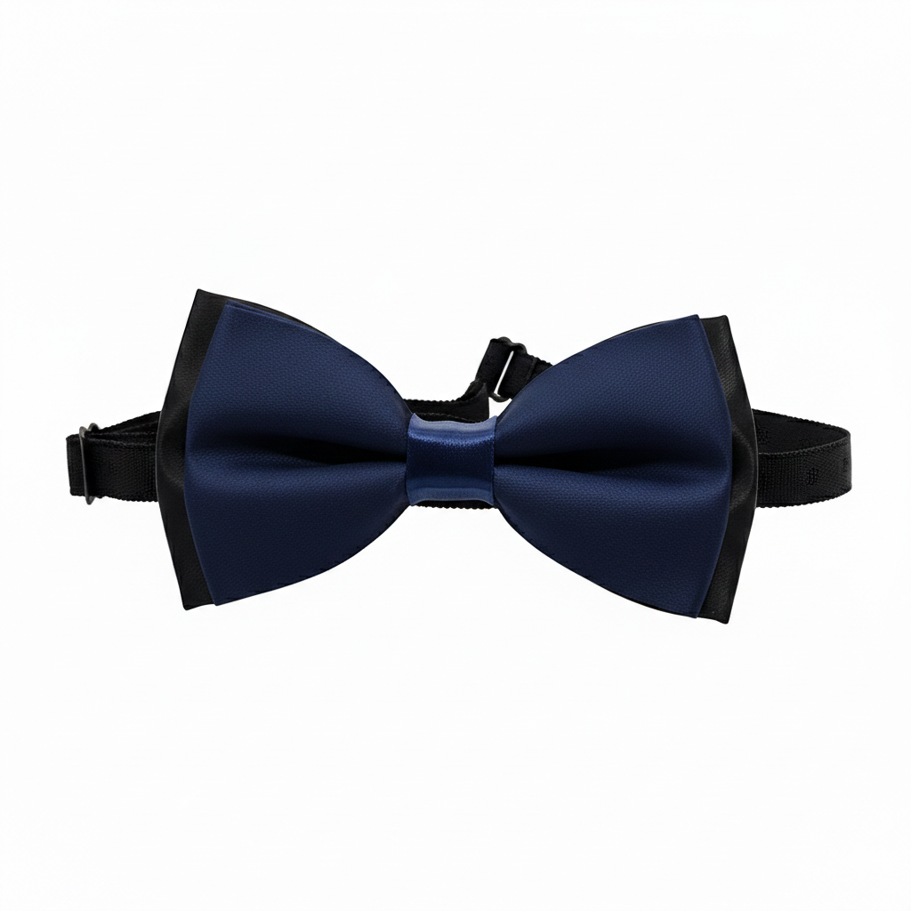 Bow Collar Double Color for Pets (Color May Vary)