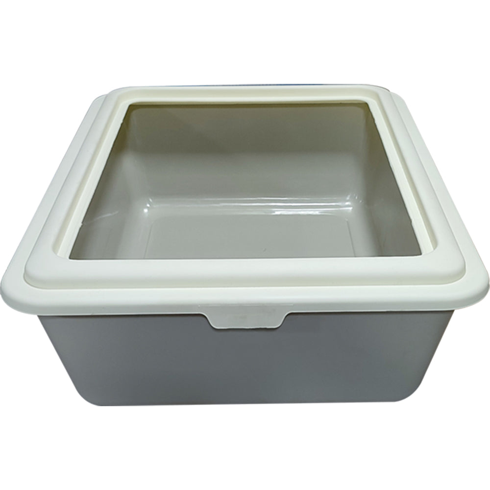 Cat Litter Tray -Small 46cm X 37cm X 14cm (Color May Vary)