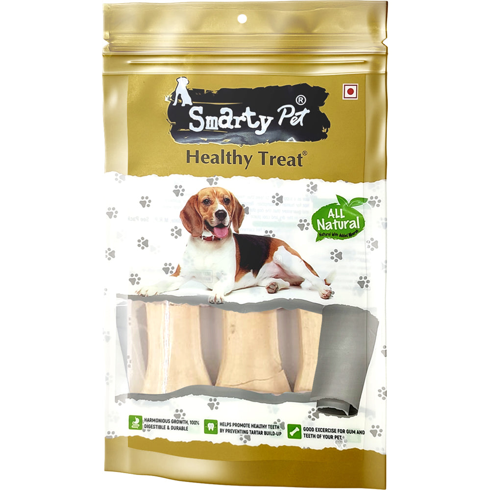 Smartypet Rawhide Bone 4inch 4pcs