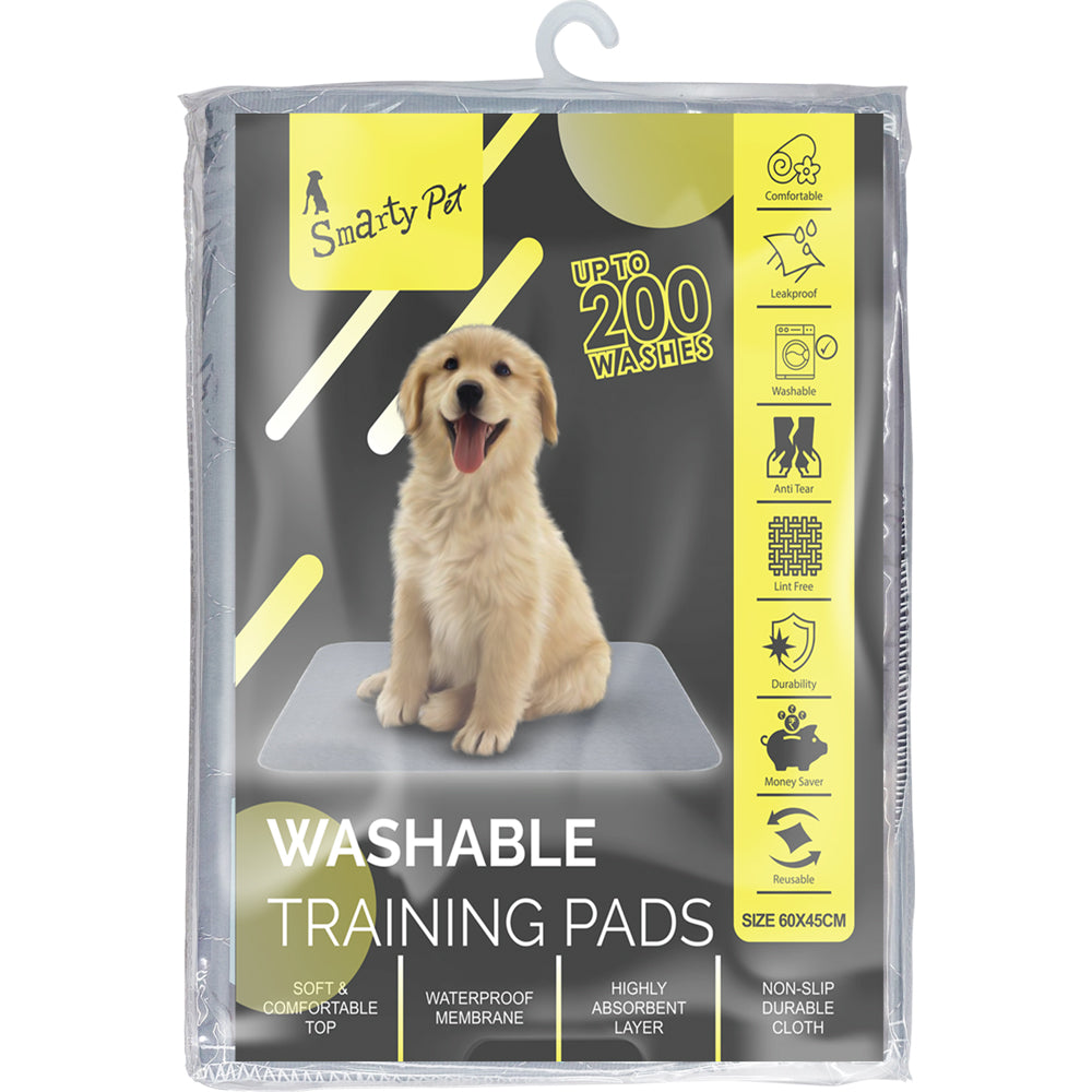SmartyPet Washable Training Pads (Pack of 2) – 60x45 cm