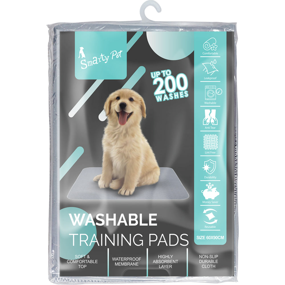 SmartyPet Premium Washable Pet Training Pads | Pack of 2 (60x90cm)