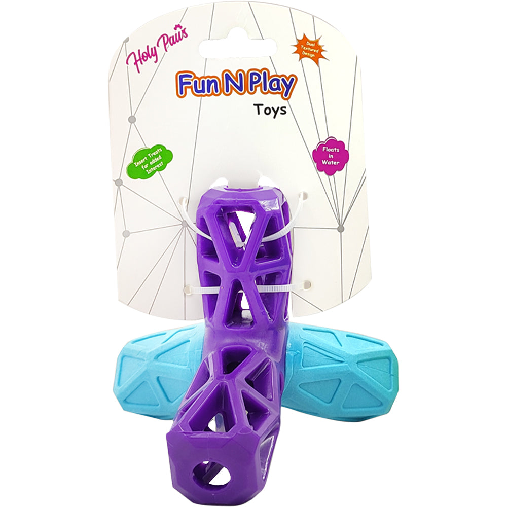 Holy Paws Fun 'n' Play 4-Leg Jack – Interactive Treat Dispensing Dog Toy