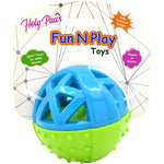 Load image into Gallery viewer, Holy Paws Fun N Play Interactive Squeaky Dog Toy Ball