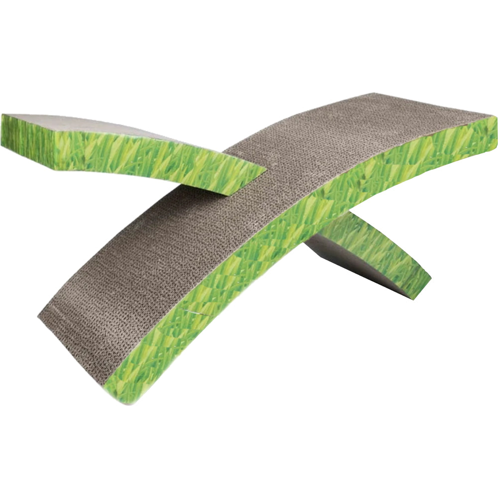 Cat Cardboard Scratcher-X-Cross