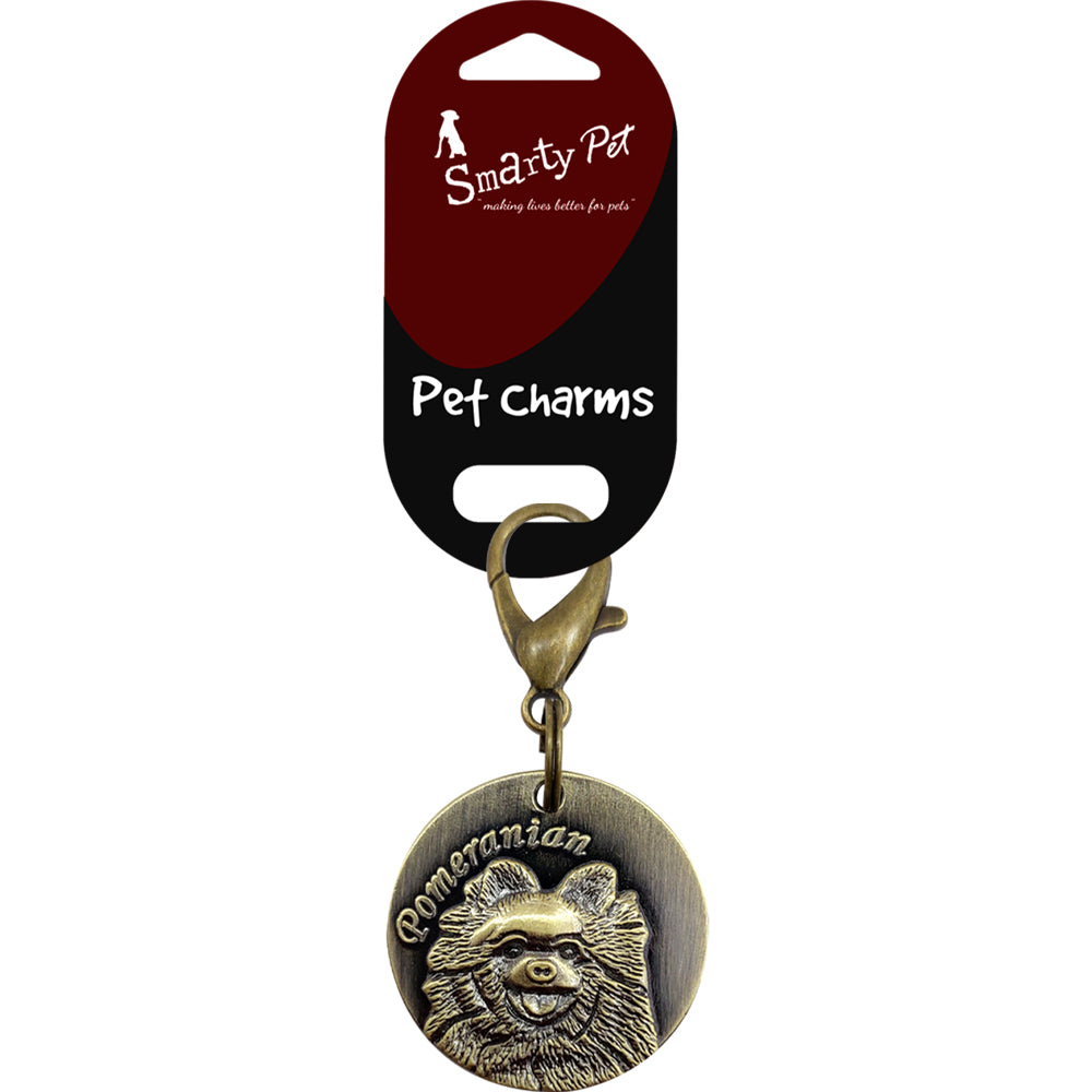 Smarty Pet Antique Brass Dog Breed ID Tags – Personalized Identity Charms