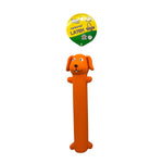 Load image into Gallery viewer, EE Toys Natural Latex Squeaky Orange Dog Toy
