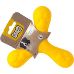 Load image into Gallery viewer, EE Toys Squeaky Triangle Dart Dog Toy | Interactive Boomerang Fetch Chew Toy
