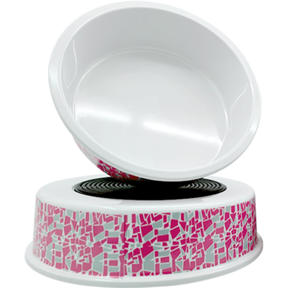Melamine Heavy Dish Bowl for Pets (Color May Vary)