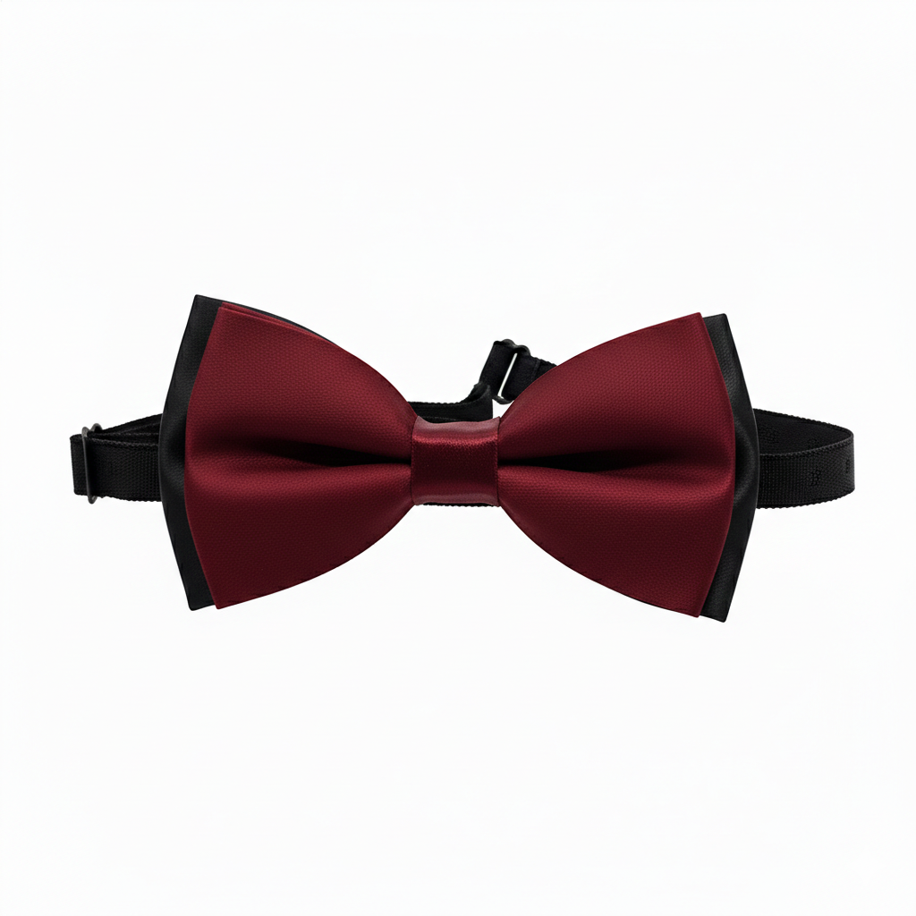 Bow Collar Double Color for Pets (Color May Vary)
