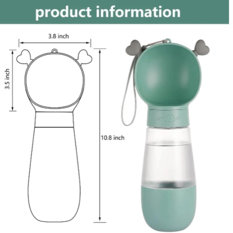 Nunbell 2 in 1 Water and Food Dispenser