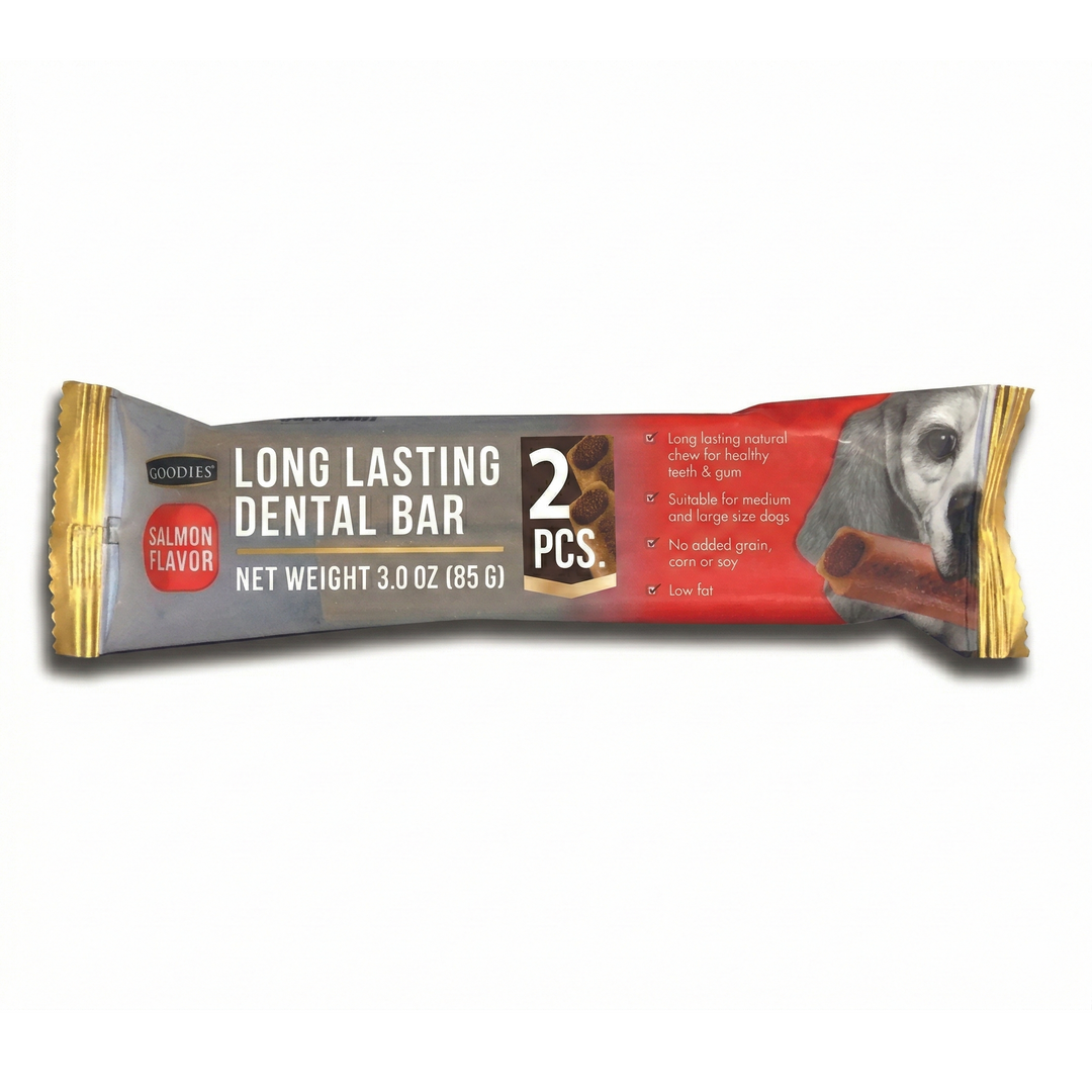 Goodies Long Lasting Dental Bar – Salmon Flavor