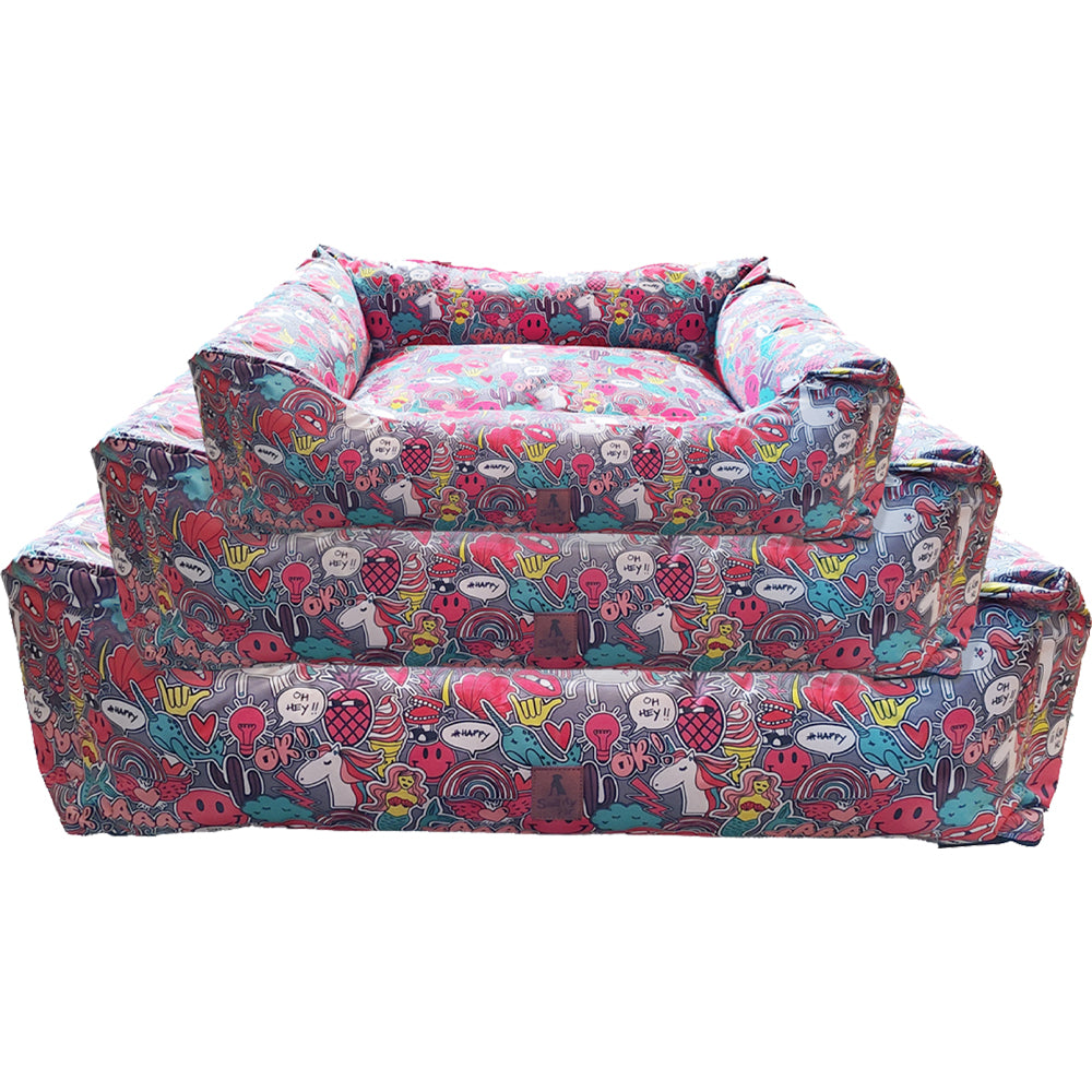 Sofa Premium for Dogs( Colors & Print May Vary)