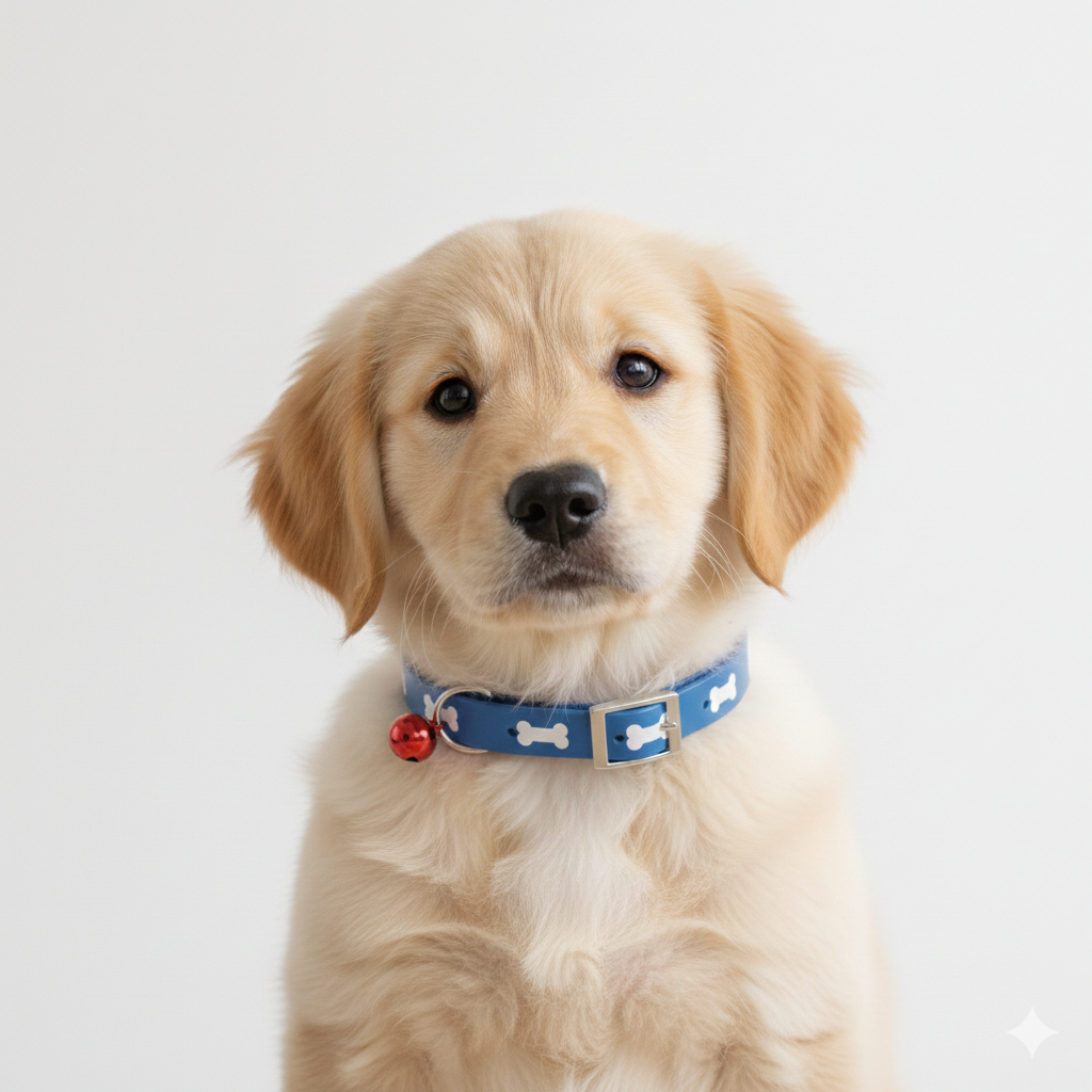 SmartyPet Adjustable Pet Collar with Safety Bell (Color May Vary)